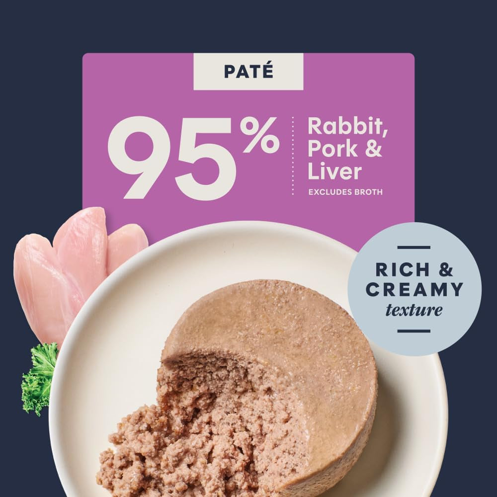 Original Grain Free Real Rabbit Recipe Natural Wet Canned Cat Food by Nature'S Variety, 5.5 Oz. Cans (Case of 12)