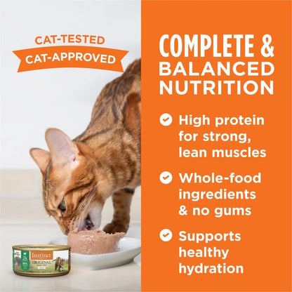 Original Grain Free Real Lamb Recipe Natural Wet Canned Cat Food by Nature'S Variety, 5.5 Ounce (Pack of 12)